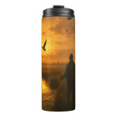 1ハンターズサンセットウェットランド狩り タンブラー (正面)