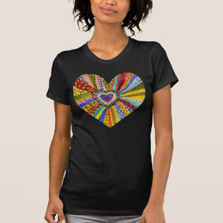 #1ハートバーストカラーTシャツ Tシャツ
