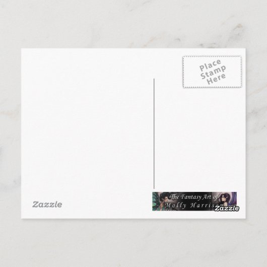 1バブルマーメイドはがき ポストカード (裏面)