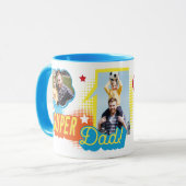 #1パパすごい漫画ブックバブルカスタム4枚 マグカップ (正面左)