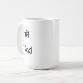 #1パパのマグ コーヒーマグカップ (正面左)