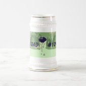 #1パパゴルファー・ビアスタイン ビールジョッキ (中央)