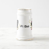 #1パパステイン ビールジョッキ (中央)