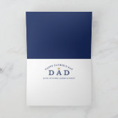 #1パパハッピーファーズデイゴルフテーマ カード (内部)