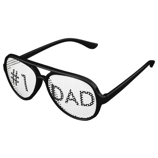 #1パパパーティー眼鏡 アビエーターサングラス (アングル)