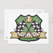 #1パパファーザーズデイレースファン ポストカード (正面/裏面)