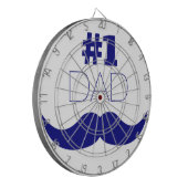 #1パパブルームスタッシュ – ナンバーワン ダーツボード (正面左)