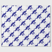 #1パパブルームスタッシュ – ナンバーワン ラッピングペーパー (フラット)