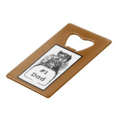 #1パパヴィンテージスケッチ クレジットカード栓抜き (裏面アングル)