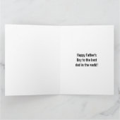 #1パパ父のデイカード カード (内部)