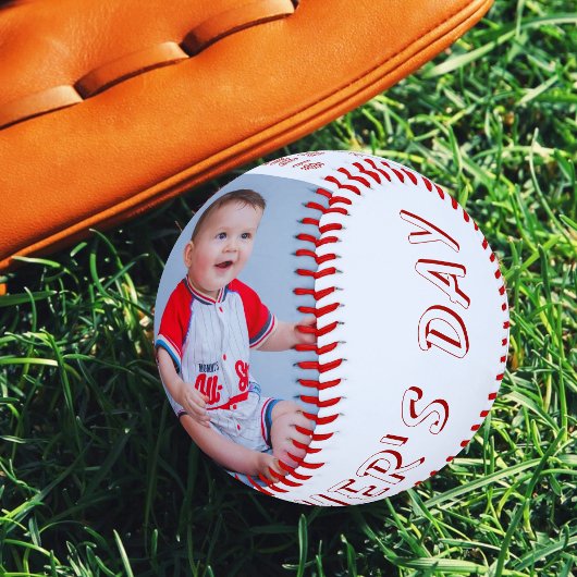 #1パパ父の日の写真野球 野球ボール