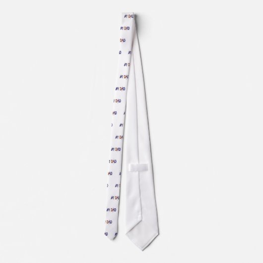 #1パパ父の日ネクタイ ネクタイ (裏面)