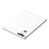 #1パパ黒口ひげ – ナンバーワン ノートパッド (回転)