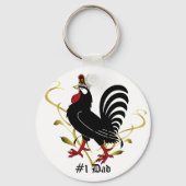 #1パパ キーホルダー (正面)