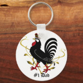 #1パパ キーホルダー (正面)
