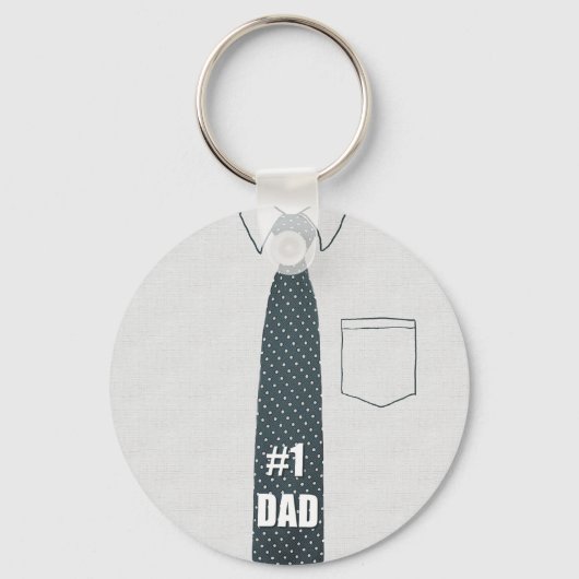#1パパ キーホルダー (正面)