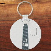 #1パパ キーホルダー (正面)