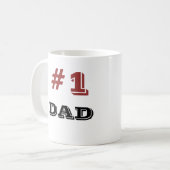 #1パパ コーヒーマグカップ (正面左)