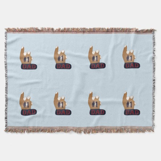#1パパ スローブランケット (正面)