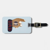 #1パパ ラゲッジタグ (正面横)