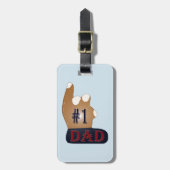 #1パパ ラゲッジタグ (正面縦)