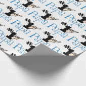 #1パパ ラッピングペーパー (角)