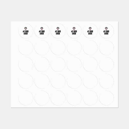 #1パパ ラベル (シート)