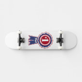 #1パパ – 父の日 スケートボード (横)