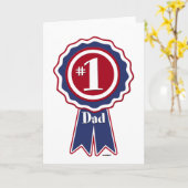 #1パパ- Happy Father's Day カード (黄色い花)