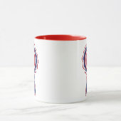 #1パパ- Happy Father's Day マグカップ (中央)