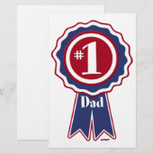 #1パパ- Happy Father's Day 便箋 (正面/裏面)