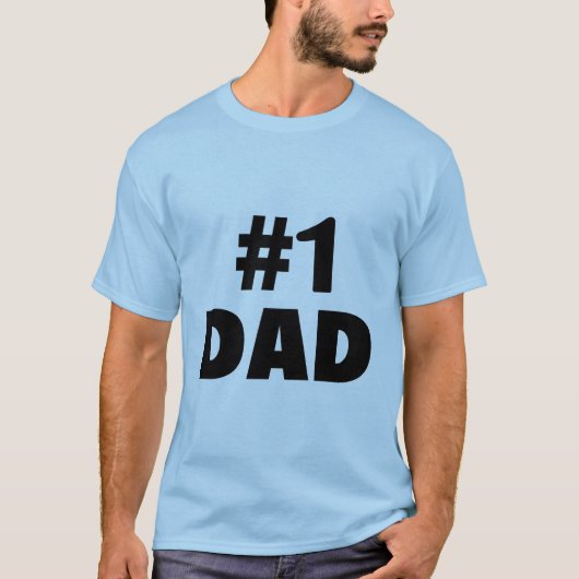 #1パパ Tシャツ (正面)