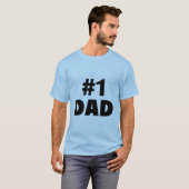 #1パパ Tシャツ (正面フル)