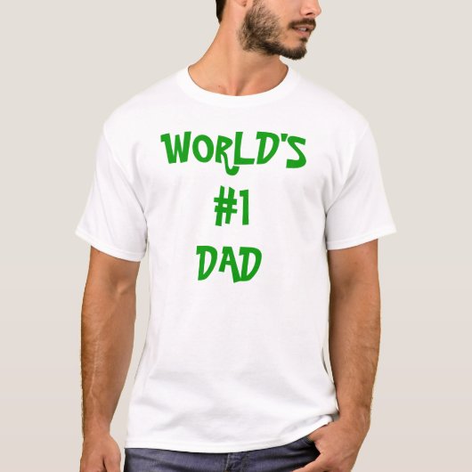 #1パパ Tシャツ (正面)