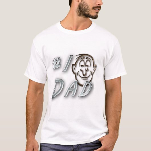 #1パパ Tシャツ (正面)
