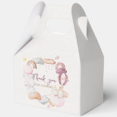 1パーソナライズされたダーフル誕生日テーマパーティーボックス フェイバーボックス (裏面)