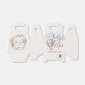 1パーソナライズされたダーフル1歳の誕生日のお願い箱 フェイバーボックス (折り畳みなし)