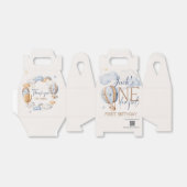 1パーソナライズされたダーフル1歳の誕生日のお願い箱 フェイバーボックス (折り畳みなし)