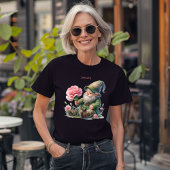 1パーソナライズされた月誕生月ガーデン格言 トライブレンドＴシャツ