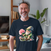 1パーソナライズされた月誕生月ガーデン格言 トライブレンドＴシャツ