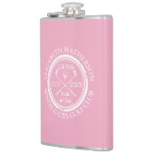 1ピパーソナライズされたンクのゴルフホフェミニンール フラスク (左)