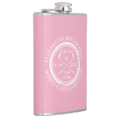1ピパーソナライズされたンクのゴルフホフェミニンール フラスク (右)