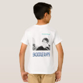 #1ファンの写真のコラージュのTシャツ Tシャツ (裏面フル)