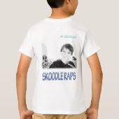 #1ファンの写真のコラージュのTシャツ Tシャツ (裏面)