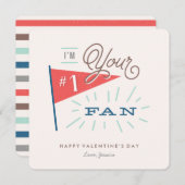 #1ファンバレンタインの名刺 シーズンカード (正面/裏面)