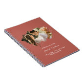 1フォトオーバーレイシンプルウェディングプランナー ノートブック (右側)