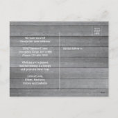 1フォトニューホームアドレスファームハモダンウス移動 シーズンポストカード (裏面)