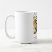 1フォトニューリウェッド1st結婚したクリスマスピンク文字 コーヒーマグカップ (左)