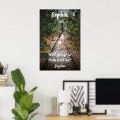 1フォトプロムまたはHOCOプロポーザルかわいいプロポーザルアイディア ポスター (ホームオフィス)