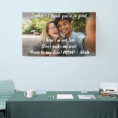 1フォトプロムまたはHOCOプロポーザルかわいいプロポーザルアイディア 横断幕 (トレードショー)